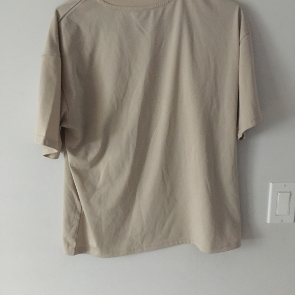 EYES cream oversized graphic tee - Picture 2 of 2